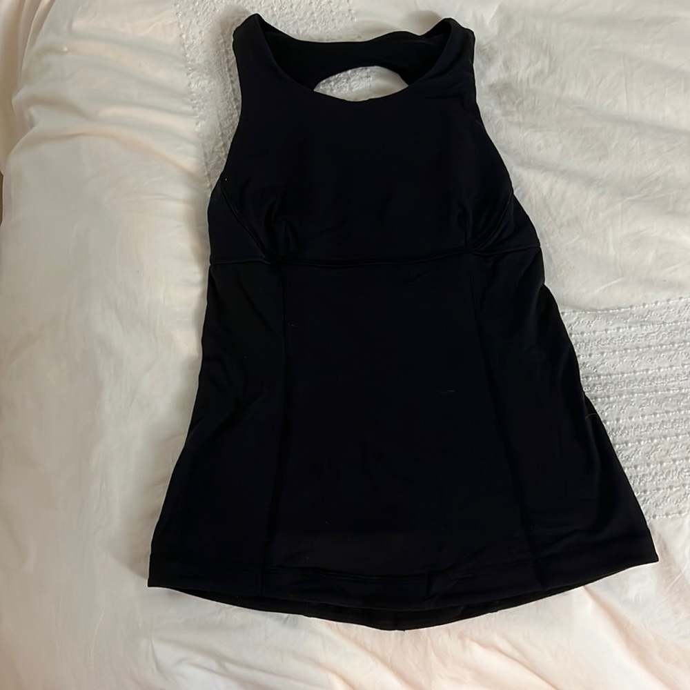 Lululemon black tank top